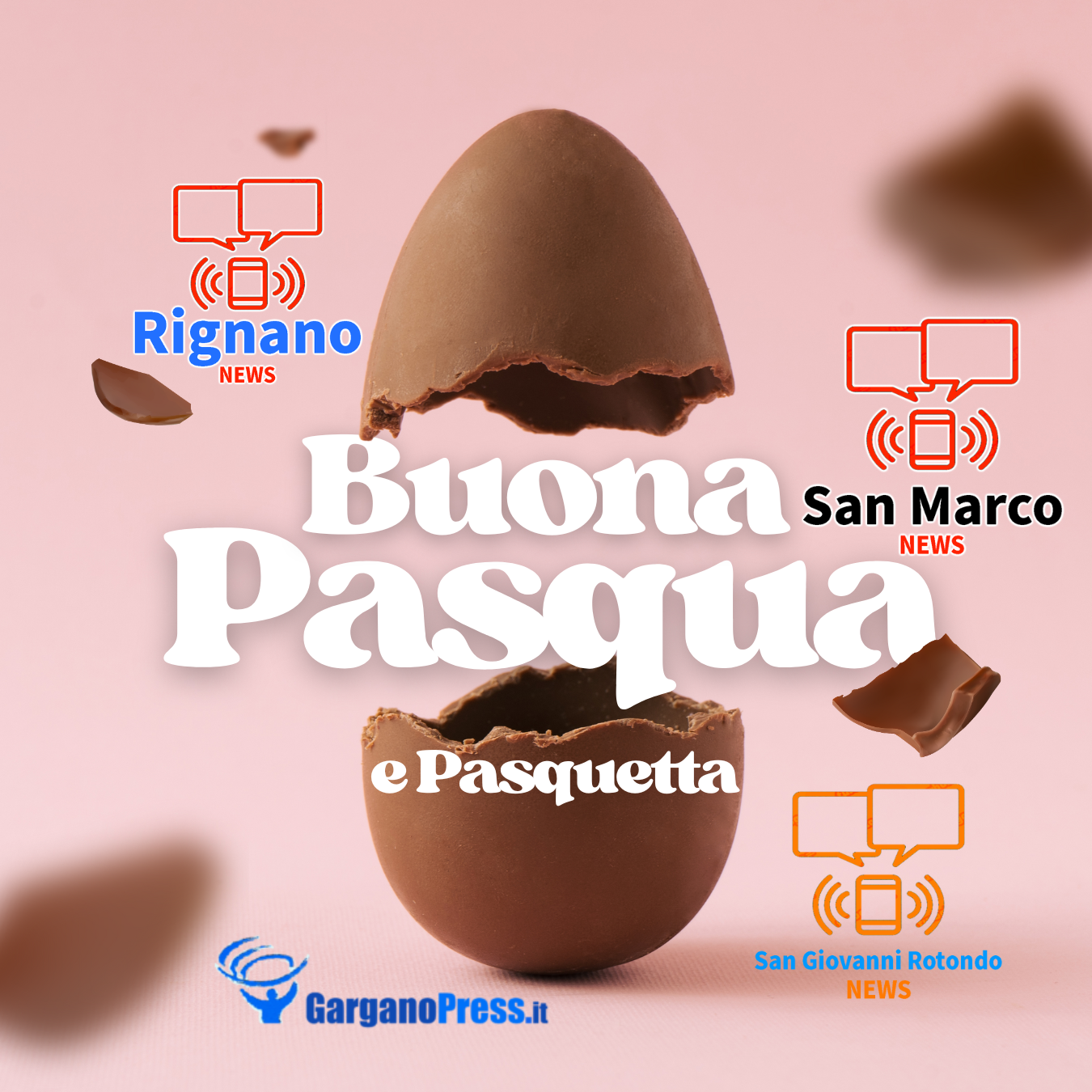 Auguri di Pasqua e Pasquetta a tutti i lettori di Garganopress.it.